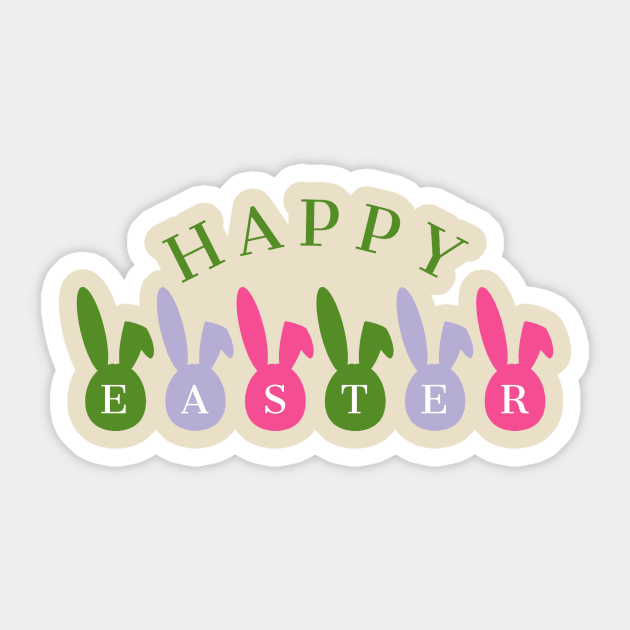 Happy Easter eggs 2023 Sticker by Pop on Elegance